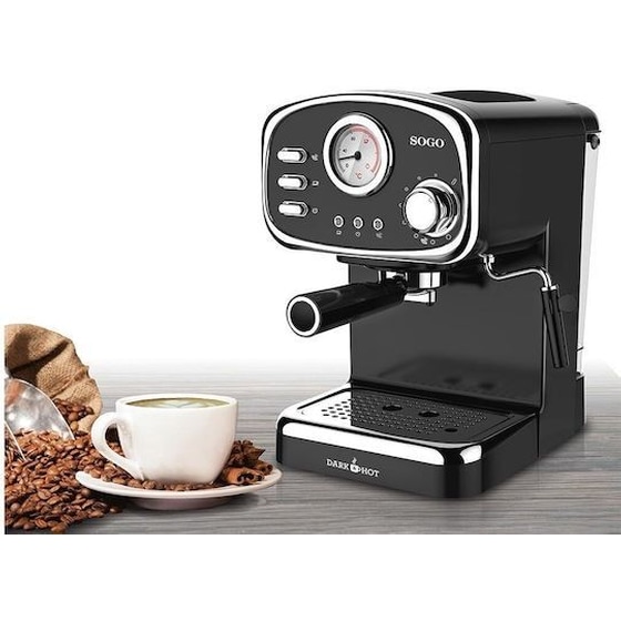 SOGO CAF-SS-5680 1100W 15bar Μηχανή Espresso image 4