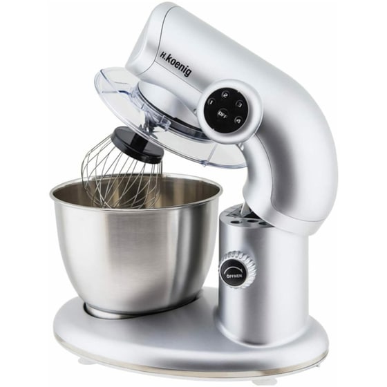 Κουζινομηχανή H.KOENIG KM80 1000 W 5.5 L Ασημί image 2