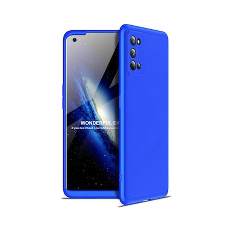 GKK Θήκη Realme 7 Pro - Gkk 360 Full Body Protection - Blue