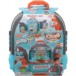 Kider Toys Κουζινικά 3 Σε 1 - Βαλίτσα
