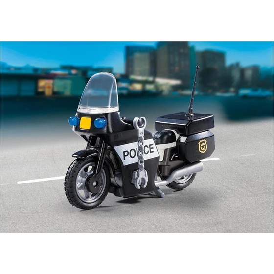 PLAYMOBIL® City Action Βαλιτσάκι Αστυνόμος με Μοτοσικλέτα (5648) image 1