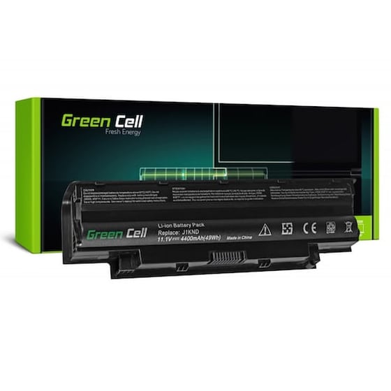 Green Cell Battery For Dell Inspiron N3010 N4010 N5010 13r 14r 15r J1 / 11,1v 4400mah image 0