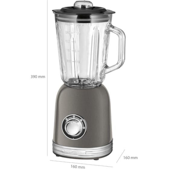 Μπλέντερ PROFI COOK Vintage PC-UM 1195 1.5 L 800 W - Γκρι image 3