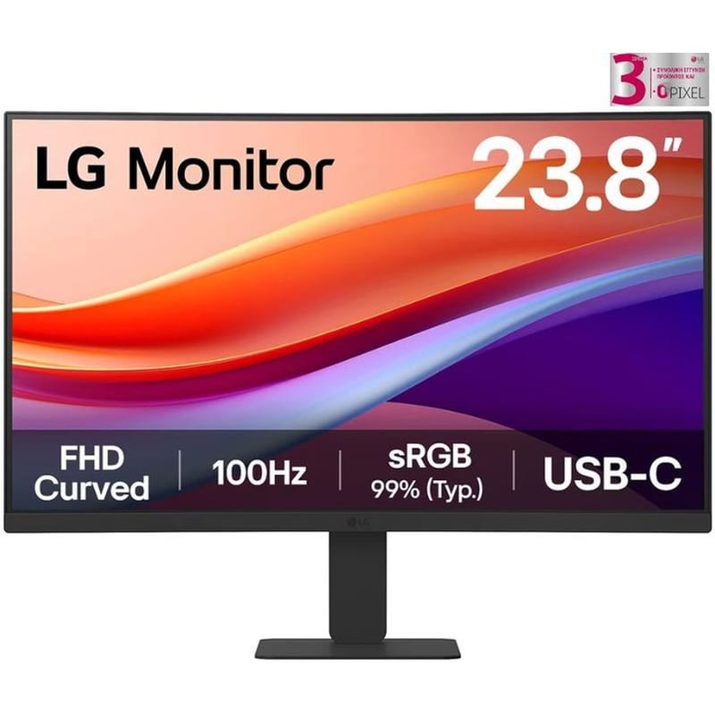 LG 24U421A Business Monitor 23.8 FHD VA Curved 100Hz 5ms