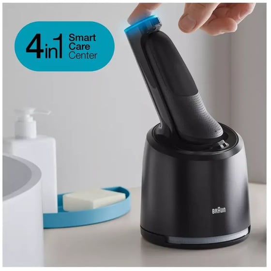 Ξυριστική Μηχανή BRAUN 71-N7200cc Μαύρη image 2