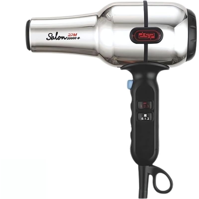 DSP PROFESSIONAL Σεσουάρ Μαλλιών DSP Barber SilverFX 2000 W 30387 - Ασημί