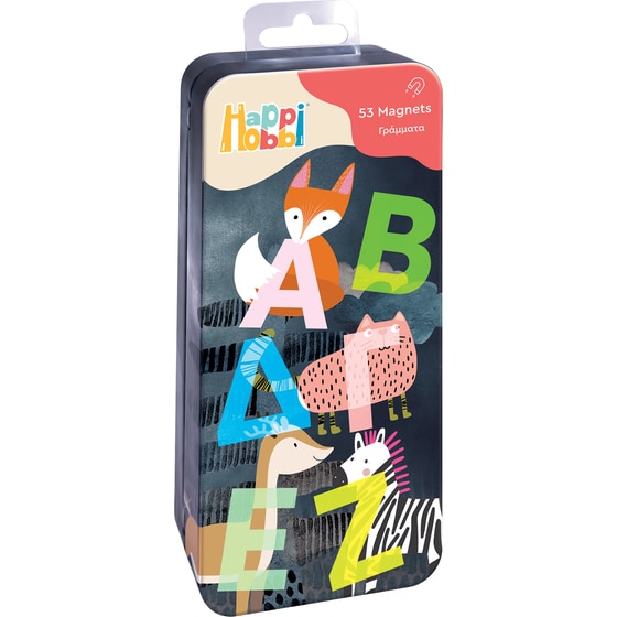 HappiHobbi Magnet Tin Γράμματα & Αριθμοί Εκπαιδευτικοί Χάρτινοι Μαγνήτες 1 Τμχ - Τυχαία Επιλογή Σχεδίου image 9