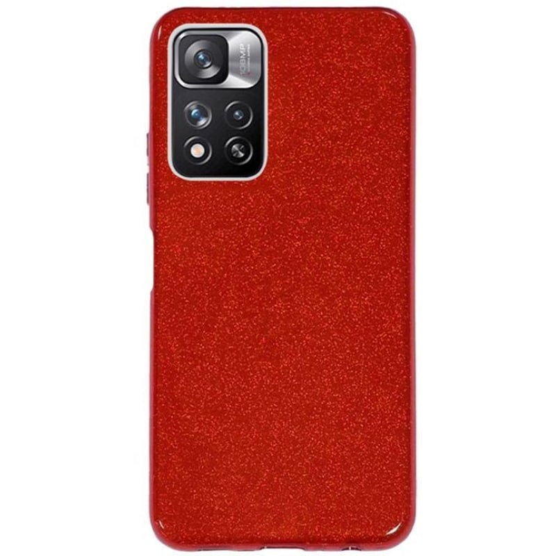 SONIQUE Θήκη Xiaomi Redmi Note 11 Pro Plus 5G - Sonique Shiny - Κόκκινο