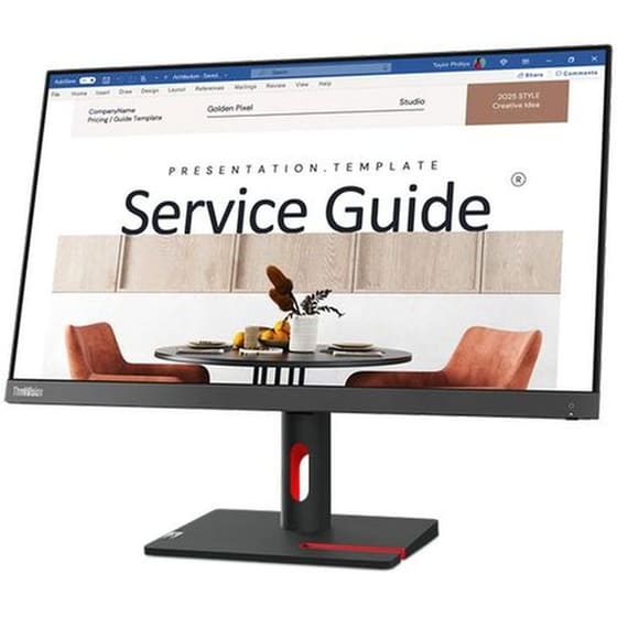 Lenovo ThinkVision S24i-30 Monitor 23.8'' FHD IPS Flat 100Hz 6ms (4ms Extreme Mode) image 1
