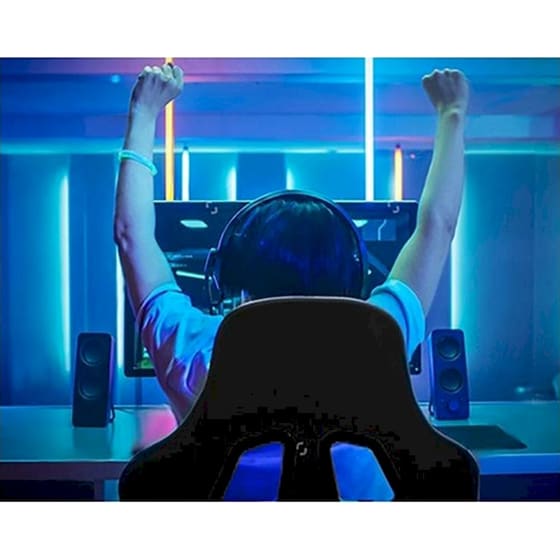 Καρέκλα Gaming Malatec 24243 με Υποπόδιο από Οικολογικό Δέρμα - Μαύρη image 14