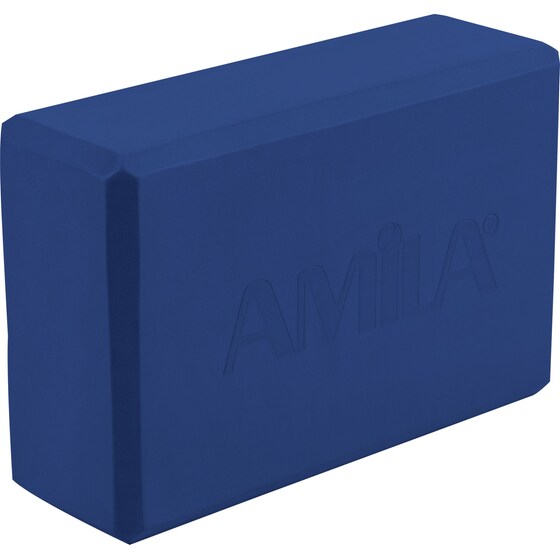 Block Yoga Amila από EVA 23x14x7.5 cm - Μπλε image 0