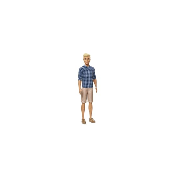 Mattel Barbie Ken Doll - Fashionistas  - Sculpted Blonde Hair Doll (grb88) image 1