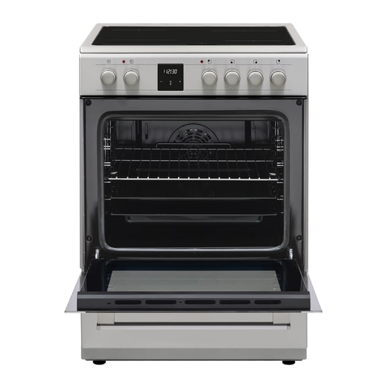 SHARP KF-76FVDT22IMK-EU 65 Lt Inox Ηλεκτρική Κουζίνα Κεραμική image 2