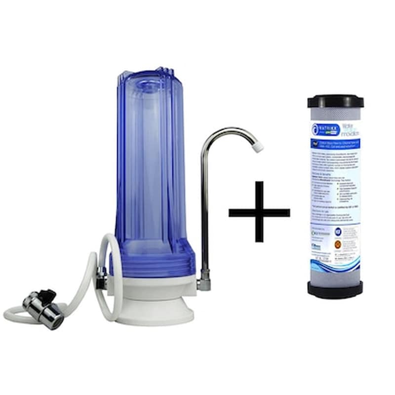 QWATERFILTERS Φίλτρο Άνω Πάγκου + Ανταλλακτικό Matrikx Pb1 0,5micron