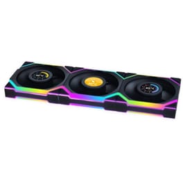 Case Fan Lian-Li Unifan SL Wireless LCD 120mm ARGB - Μαύρο