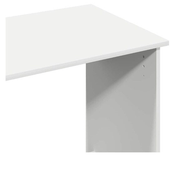 Γραφείο VidaXL από Μοριοσανίδα 80x40x75 cm - Λευκό image 5