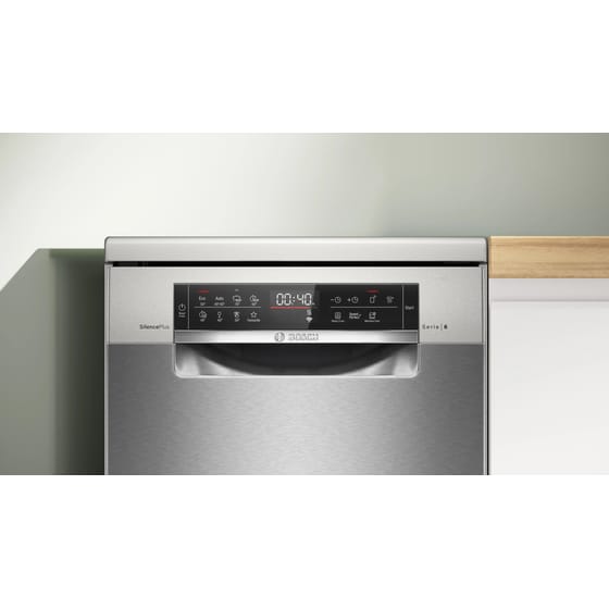 BOSCH Serie 6 SPS6EMI21E για 10 Σερβίτσια Γκρι Πλυντήριο Πιάτων image 2
