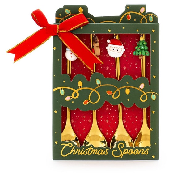 Κουτάλια Tri-Coastal Glass Xmas image 0