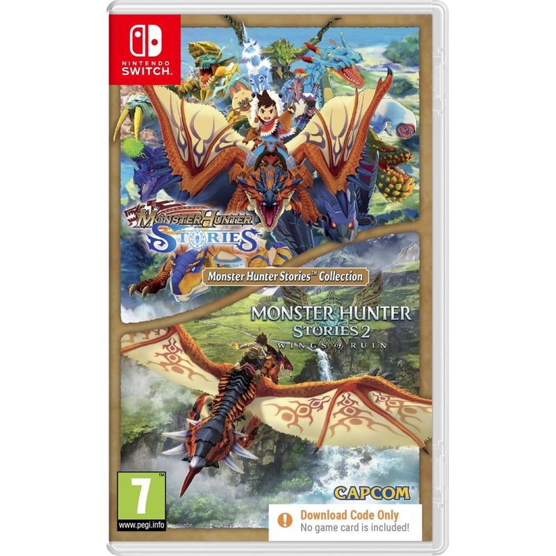 Monster Hunter Stories Collection (Code in a Box) - Nintendo Switch