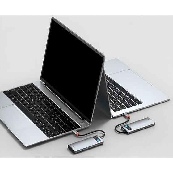 Docking Station Baseus CAHUB-CX0G 5-Port USB 3.0 συμβατό με USB-C image 8