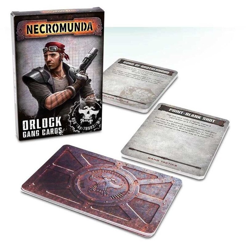 GAMES WORKSHOP Orlock Gang Cards Necromunda GAMES WORKSHOP