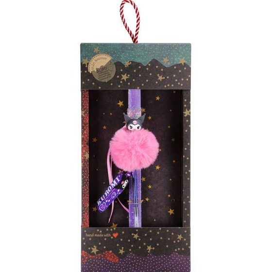 Λαμπάδα&nbsp;Synchronia&nbsp;Στυλό&nbsp;Pom&nbsp;Pom&nbsp;Kuromi&nbsp;Lilac image 0