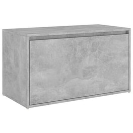 Έπιπλο Εισόδου Vidaxl Aπό Μοριοσανίδα  80x40x45 cm - Γκρι