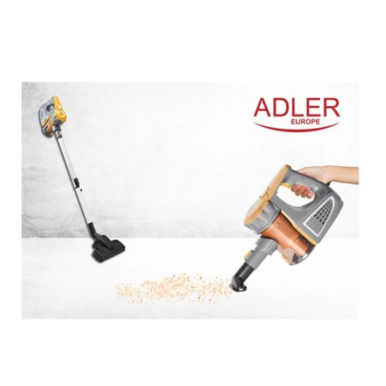 ADLER AD-7036 800 W 1.5 L Κίτρινο Σκούπα Stick image 5