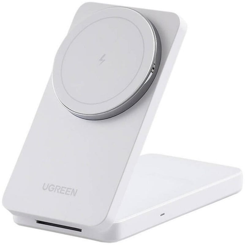 Ασύρματος Φορτιστής UGreen W528  2 in 1 20W - Λευκό