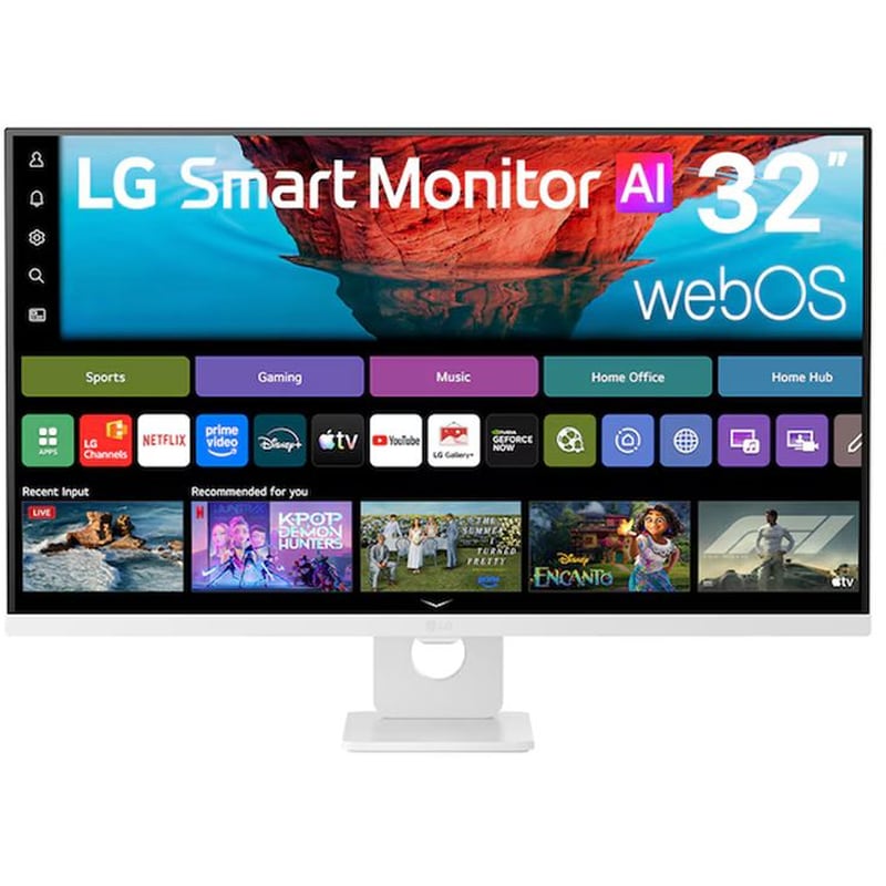 LG 32U721SB-W Monitor 32 Monitor Ultra HD VA Flat 60Hz 5ms