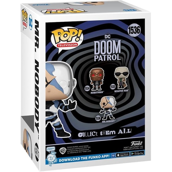 Funko Pop! Television - The Doom Patrol - Mr Nobody #1536 image 1