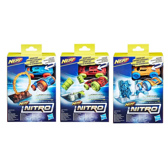 Hasbro Nerf Nitro Sparksmash Stunt Set (e1270) image 0