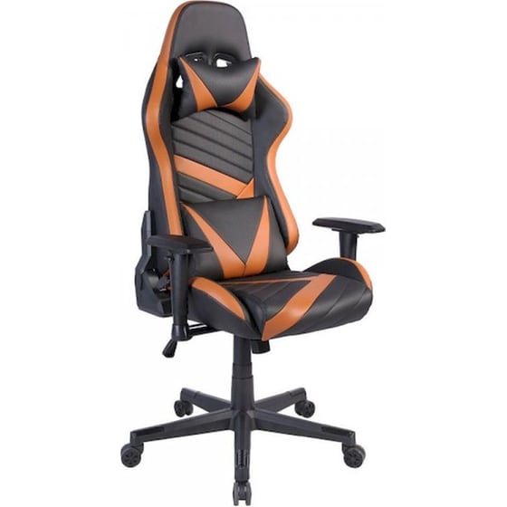 Καρέκλα Γραφείου/ Gaming 24Mall Surge Pro Υφασμάτινη - Μαύρο/ Camel image 0