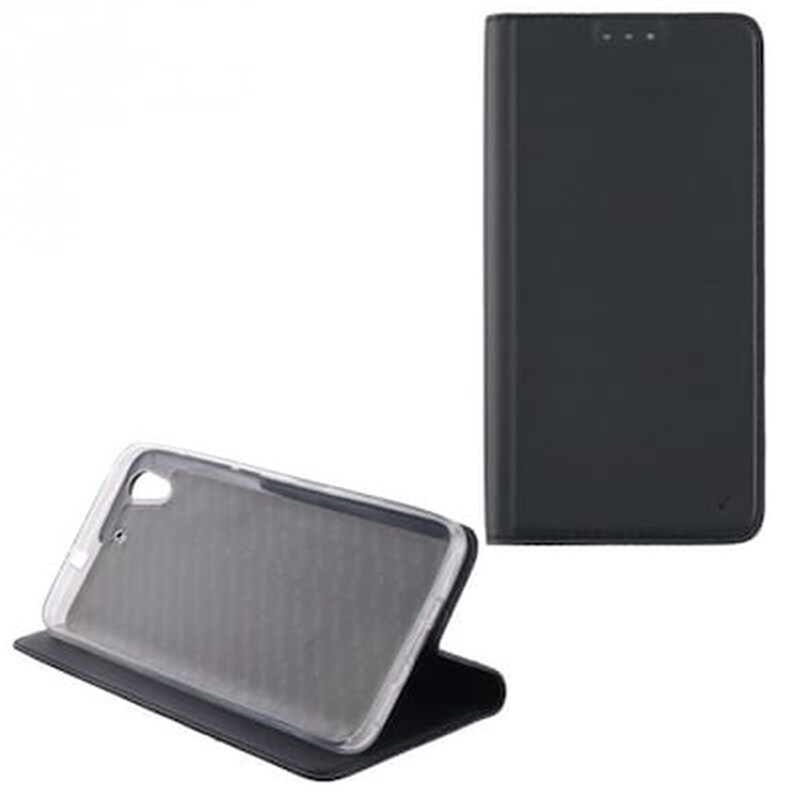 Θήκη Meizu M5S - Volte-Tel Magnet Book Stand - Dark Grey VOLTE-TEL
