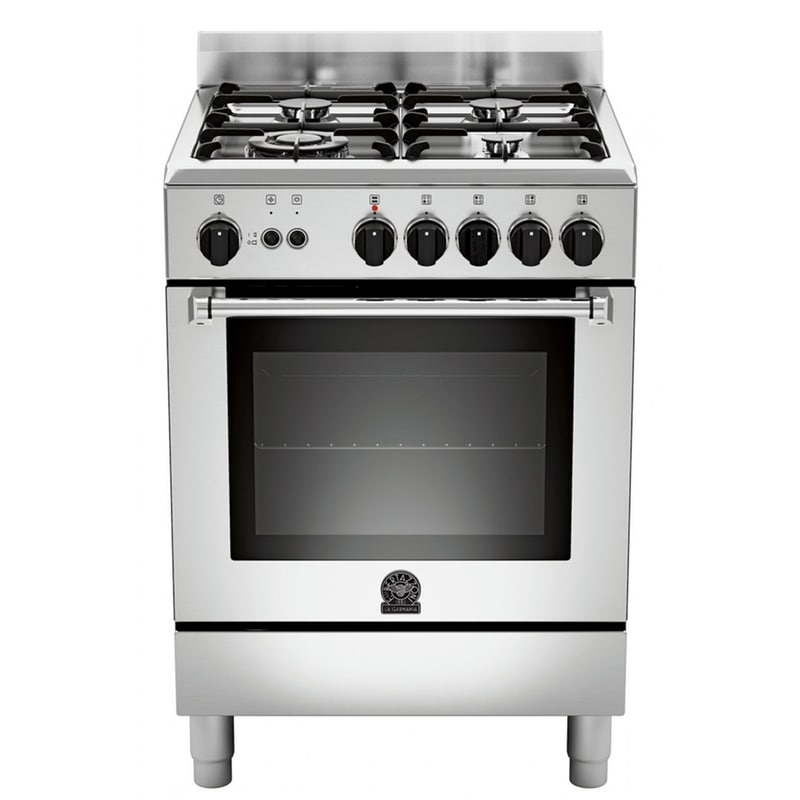 LA GERMANIA AMN6640GXT(GN) 56 Lt Inox Κουζίνα Φυσικού Αερίου