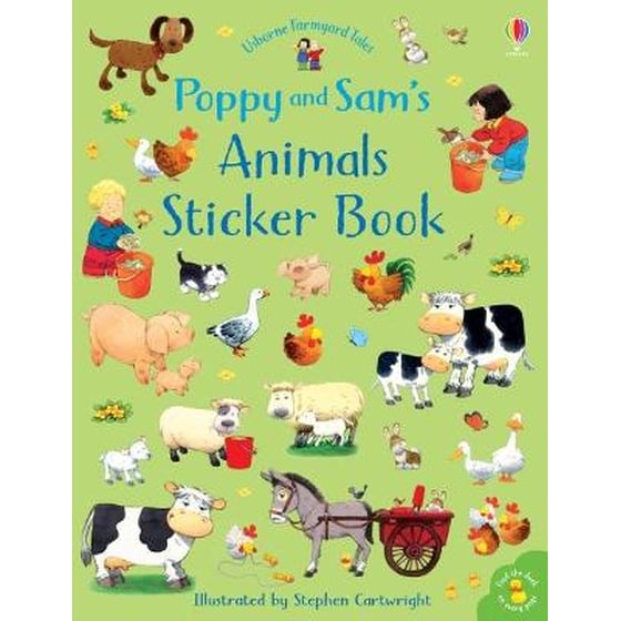 Poppy and Sam's Animals Sticker Book image 0
