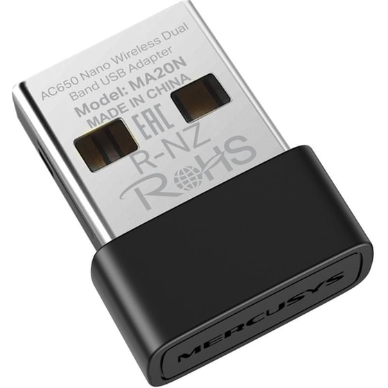 Mercusys Nano v1 USB Αντάπτορας Δικτύου Ασύρματη Σύνδεση 650Mbps image 1