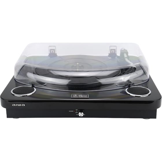 Πικάπ Aiwa GBTUR-120BK Με Ενσωματωμένα Ηχεία - Μαύρο image 1