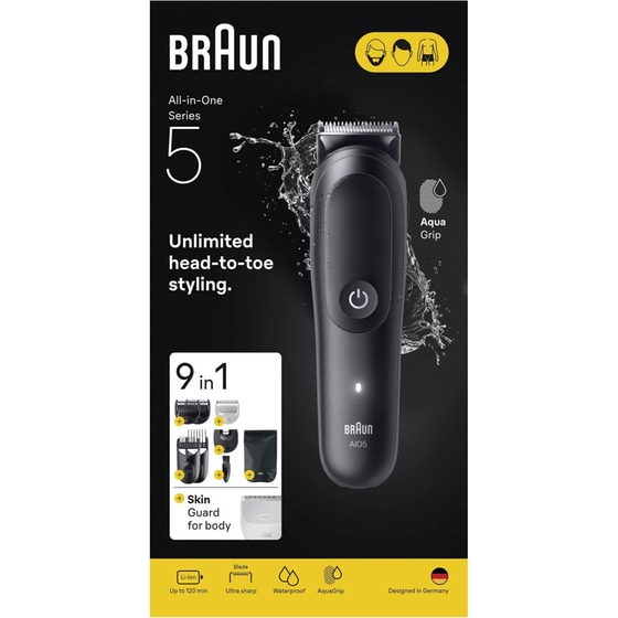 Σετ Περιποίησης 9 in 1 Braun Multigroom Series 5 AIO5540 image 1