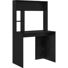 Γραφείο VidaXL από Επεξεργασμένο Ξύλο 91x50x149 cm - Μαύρη Οξιά