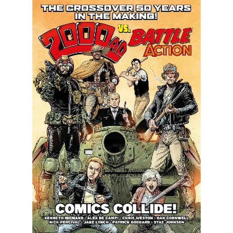 2000 AD Vs Battle Action: Comics Collide!