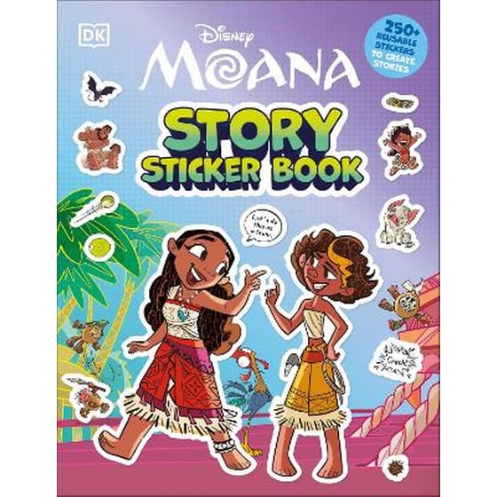 Disney Moana Story Sticker Book image 0