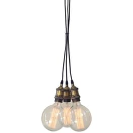 Φωτιστικό Οροφής Τρίφωτο Homelighting Magnum 77-2166 Μεταλλικό - Μπρονζέ
