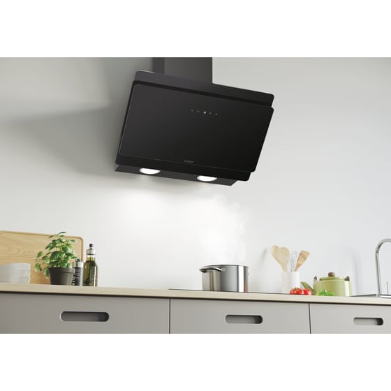 CANDY CDG6CBP8B 60 cm Μαύρο Απορροφητήρας Καμινάδα - Τζάκι image 6