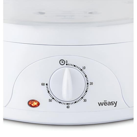 Ατμομάγειρας Wëasy VEGE8 800 W 9 L Λευκό image 4