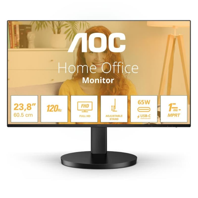 Aoc 24B3CF2 Monitor 23.80 Full HD IPS Flat 120 Hz 4 ms