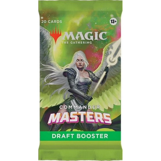 Magic The Gathering Draft Booster - Commander Masters image 0