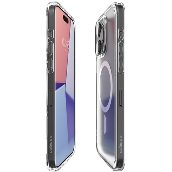 Θήκη Apple iPhone 15 Pro Max - Spigen Ultra Hybrid Magfit - Frost Clear image 5