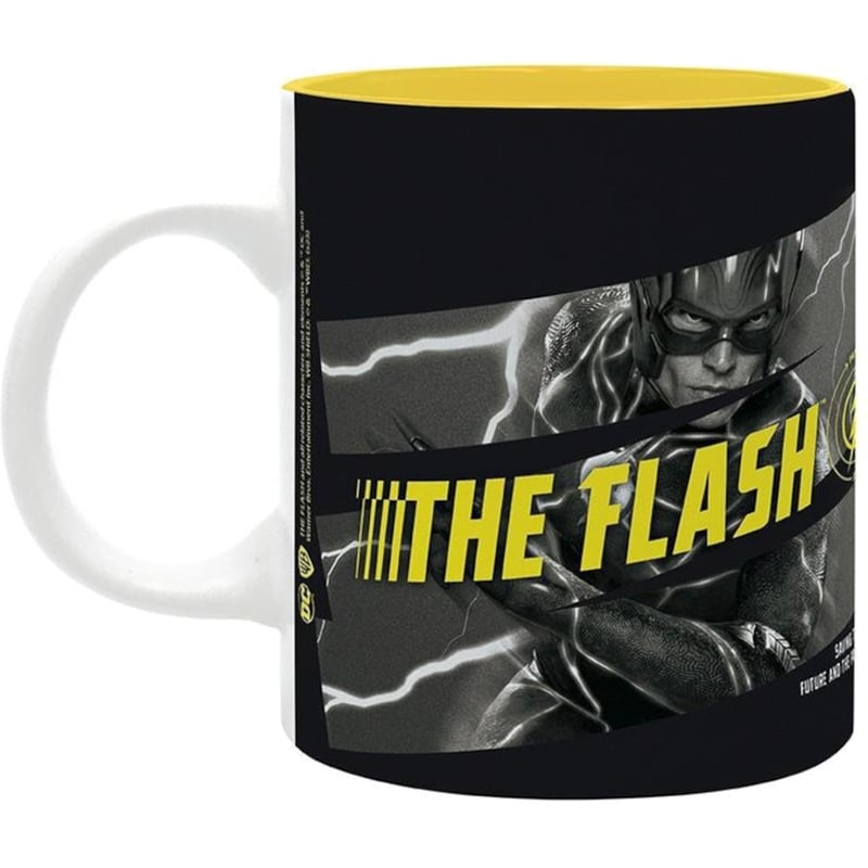 ABYSTYLE Κούπα Abystyle DC Comics The Flash and Batman Κεραμική 320 ml - Κίτρινη/Μαύρη