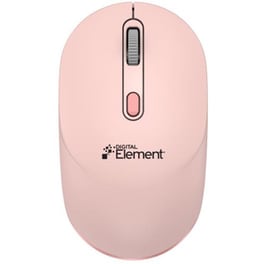 Element MS-195P Ασύρματο Ποντίκι Ροζ